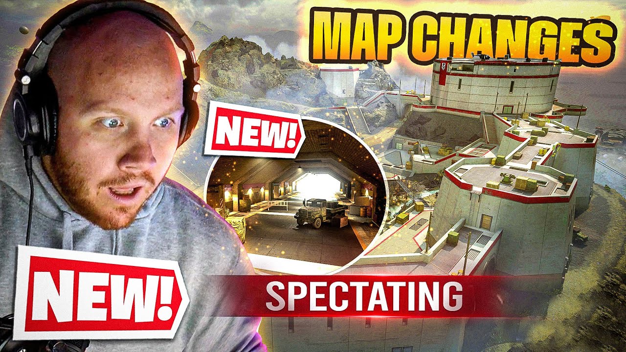 I SPECTATED THE NEW CALDERA MAP FOR THE FIRST TIME.. (RAW REACTION)