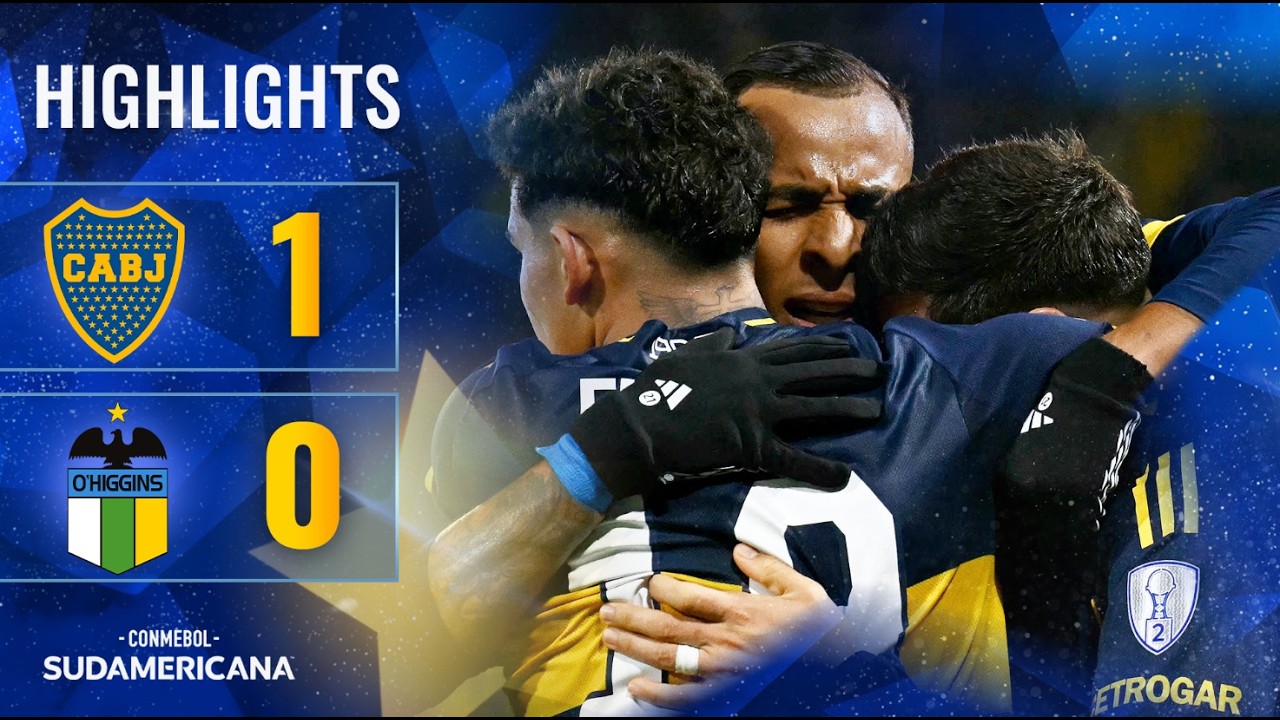 BOCA JUNIORS X O'HIGGINS | MELHORES MOMENTOS | CONMEBOL SUDAMERICANA 2026