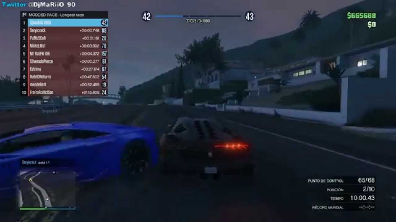 GTA 5 ONLINE | EP.53 | LA CARRERA INTERMINABLE...99% INCREÍBLE | DjMaRiiO