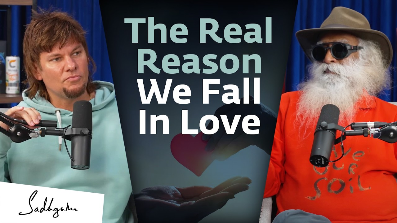 The Real Reason We Fall In Love? Theo Von Asks Sadhguru