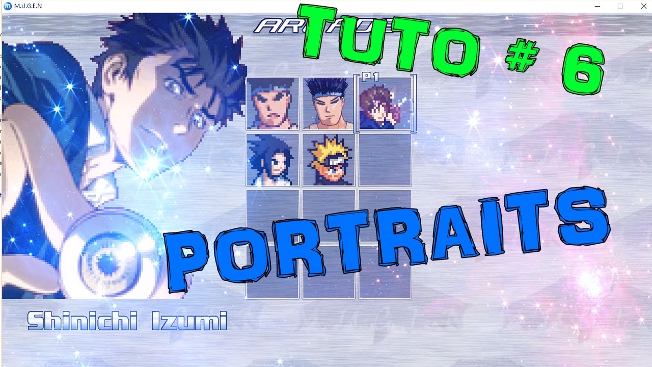 Tutorial#6 Como crear un Char / PORTRAITS del Char.