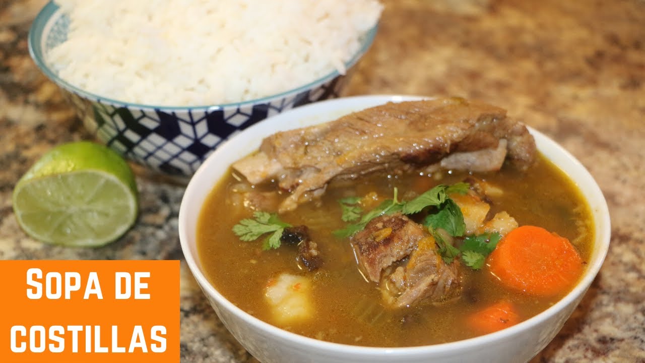 Sopa de costillas de cerdo | Ros Emely