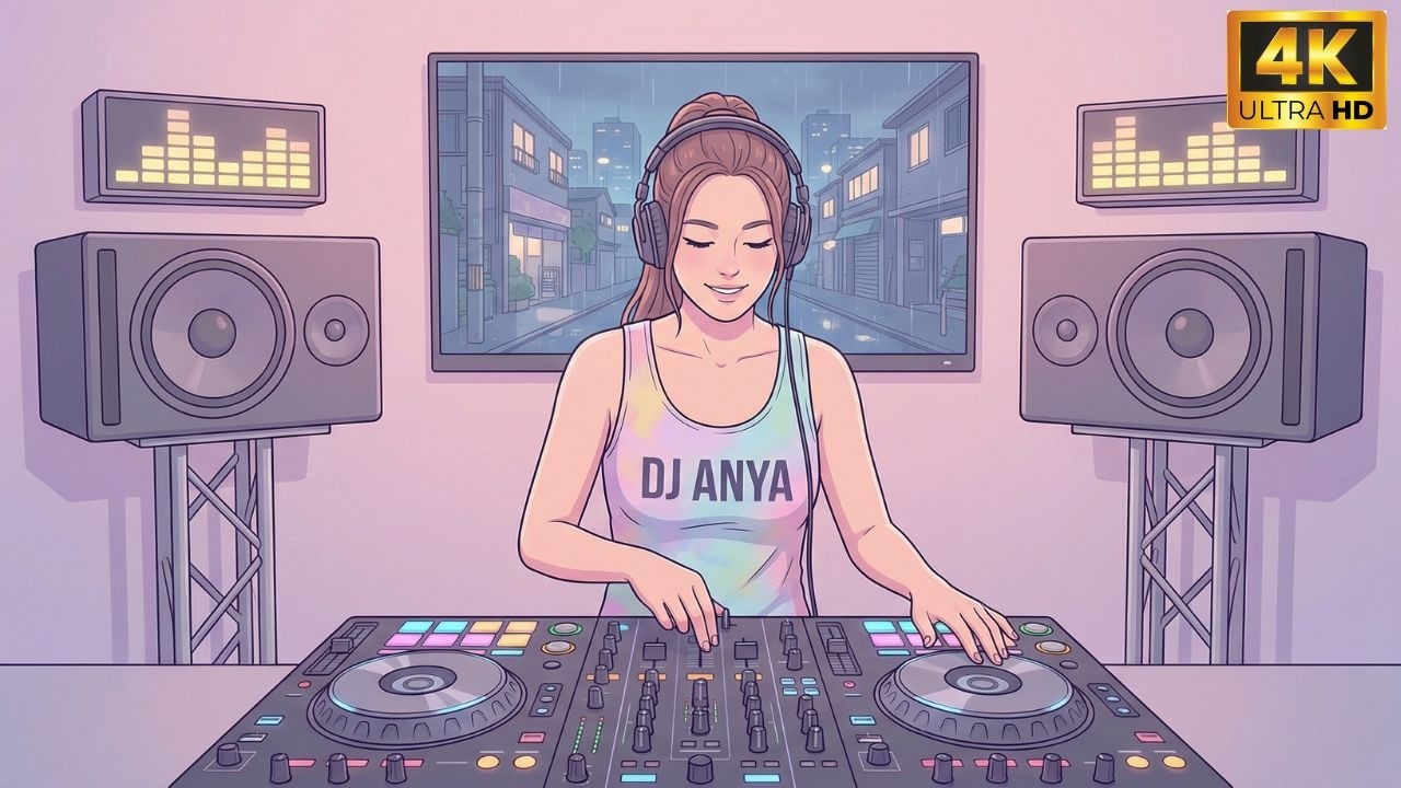 Smooth Bassline EDM Lofi | Steady DJ Vibes