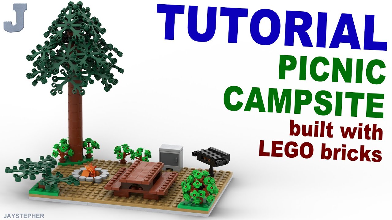 Как построить кемпинг для пикника из LEGO: руководство