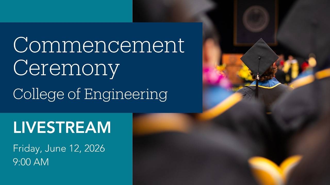 UC Santa Barbara College of Engineering Commencement Ceremony 2026
