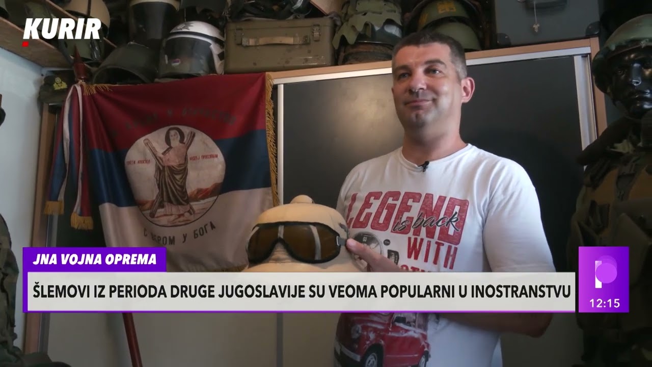 ŠLEM GLAVU ČUVA - Kolekcionar militarije! Istorija čitavog sveta slila se u Lapovo!