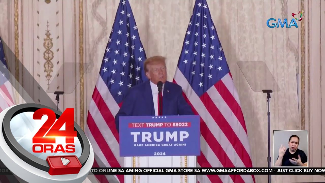 Ex-U.S. Pres. Trump, kinasuhan kaugnay sa tangkang pagbabaligtad umano sa resulta ng... | 24 Oras