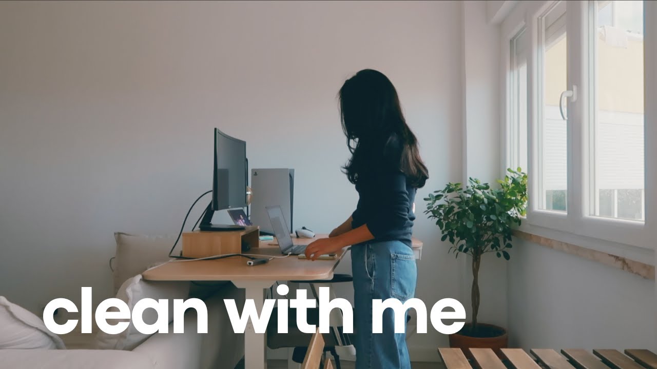 Clean With Me | Before and After Work Cleaning and Organise Routine | ASMR