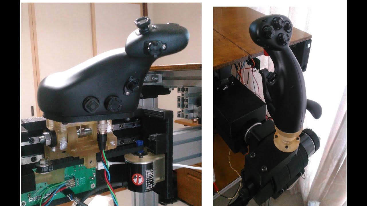 3d printed joystick and throttle