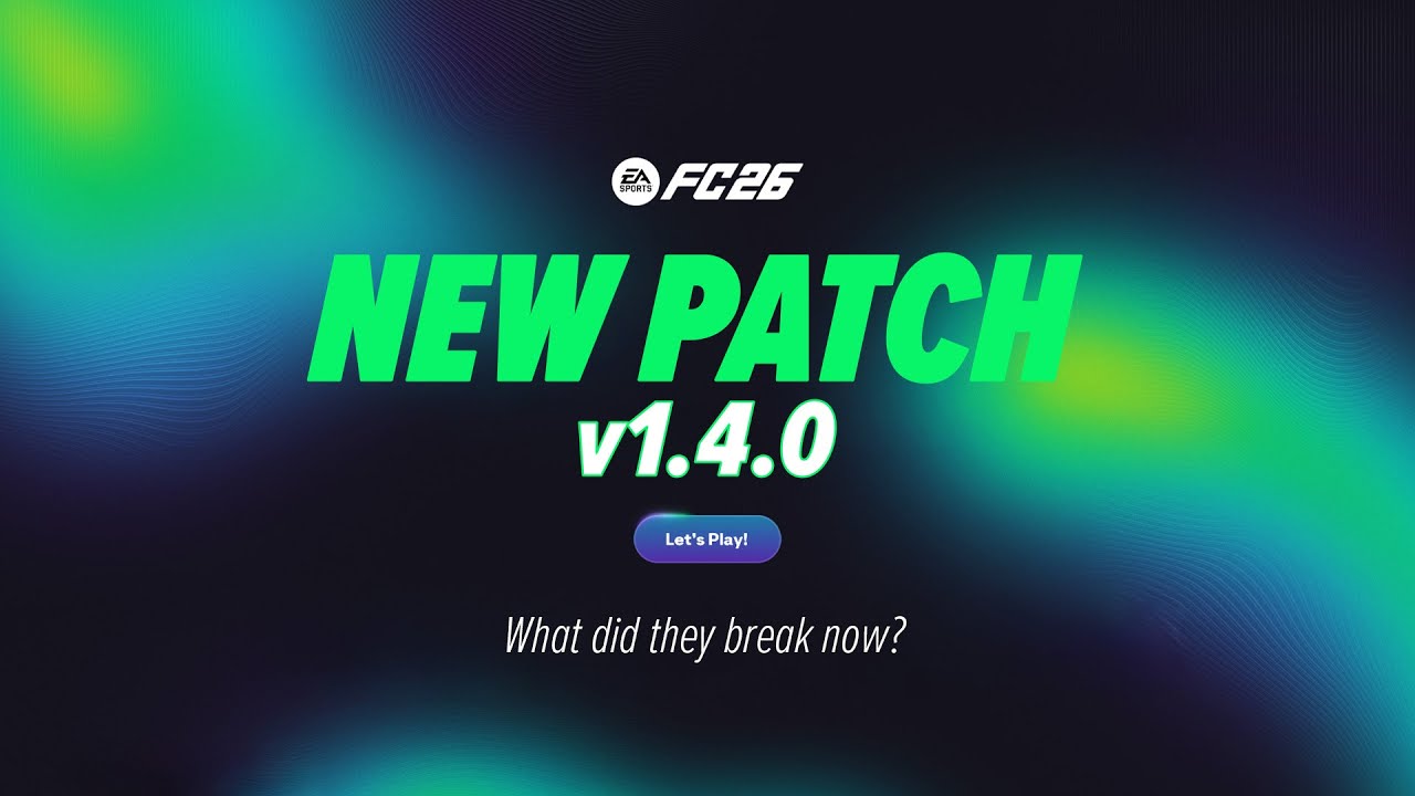 Что же EA сломала на этот раз? - Обновление FC 26 v1.4.0