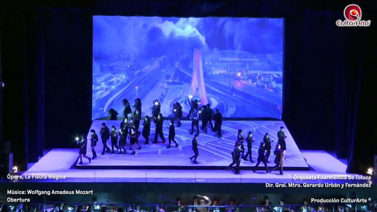 La Flauta Mágica, Obertura. Orquesta Filarmónica de Toluca