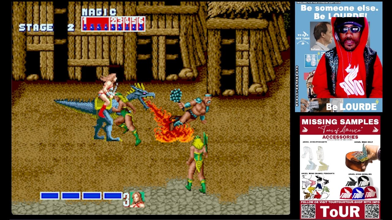 GOLDEN AXE (SEGA GENESIS) – Classic Retro Gameplay | Swing That Chop!