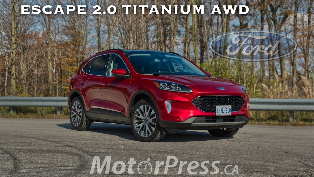 2020 Ford Escape Titanium 2.0 AWD - Review (4K)