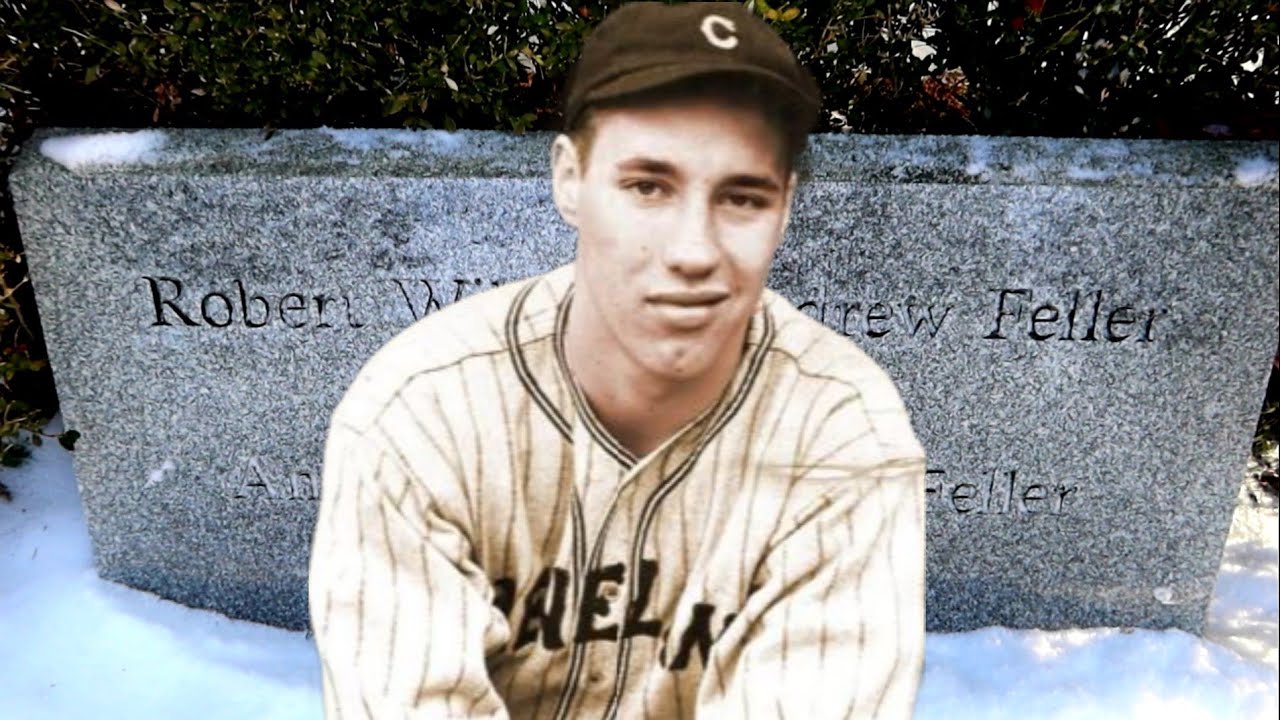 Grave of BOB FELLER Baseball LEGEND | Cleveland OH