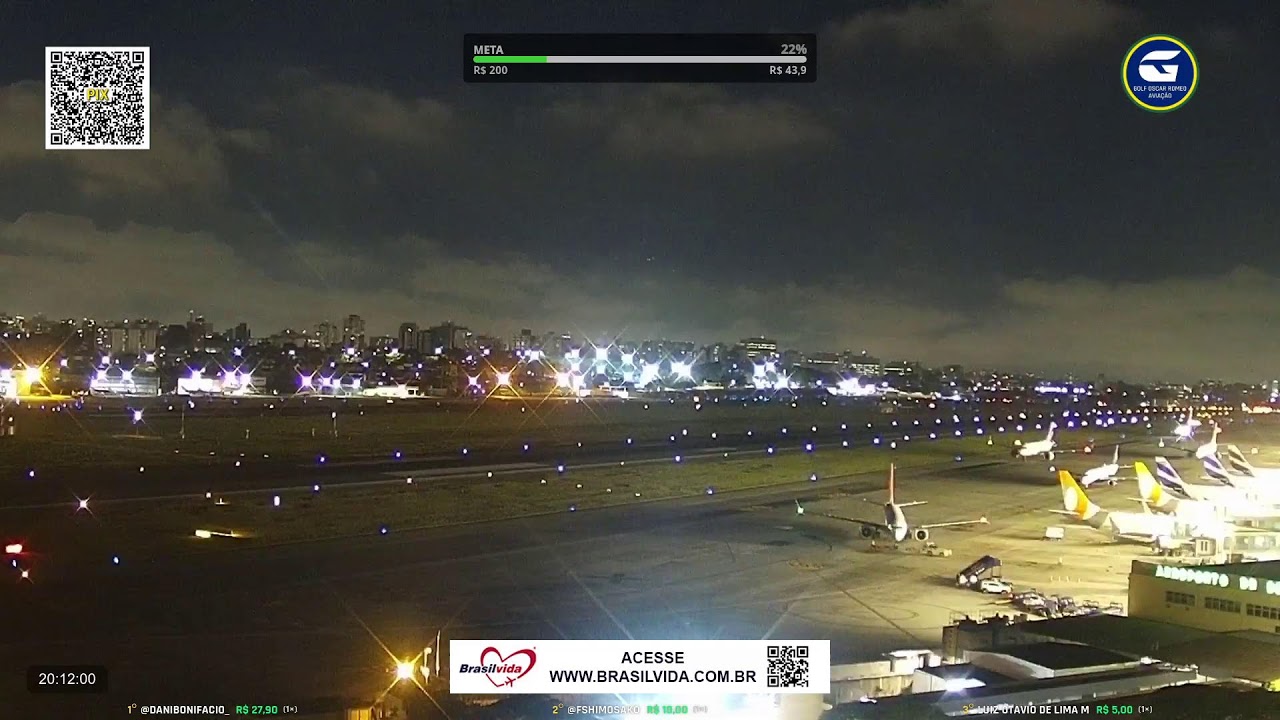 SBSP LIVE #1 - Aeroporto de São Paulo AO VIVO - CGH Airport - 04/03 Manhã