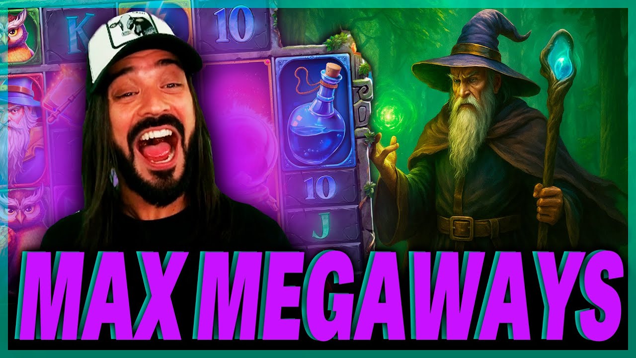 MAX MEGAWAYS MADNESS ON MERLIN! HUGE PAYOUT! 🧙&zwj;♂️