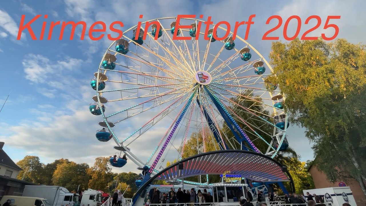 Kirmes in Eitorf 2025 🎠🎢🎡 #Kirmes #Eitorf 