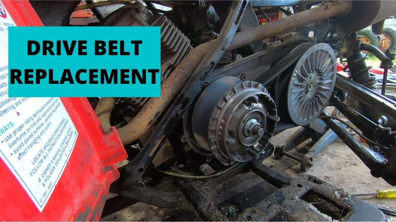 How To Replace The Drive Belt On A Polaris 300 Sportsman Quad Bike