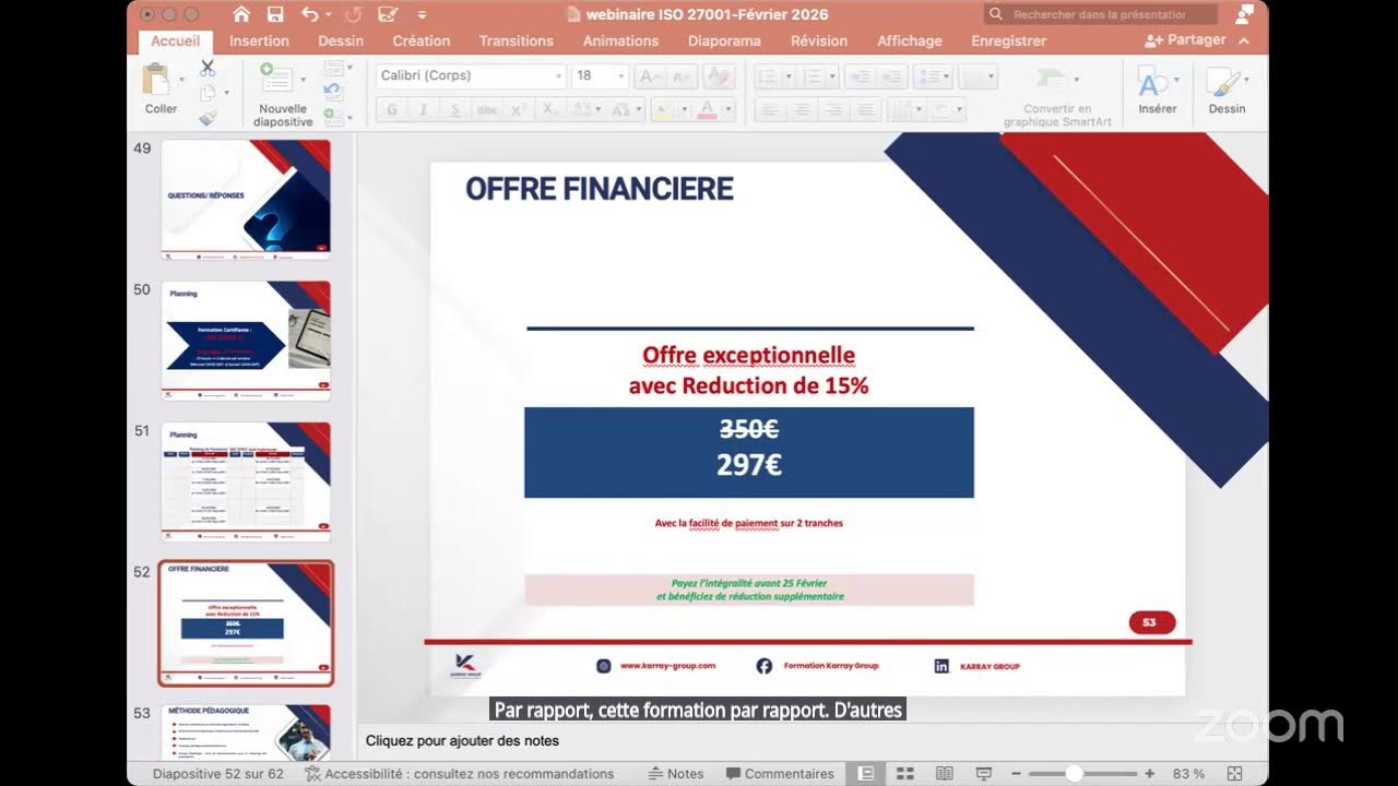 Webinaire gratuit ISO 27001 Lead Implementer