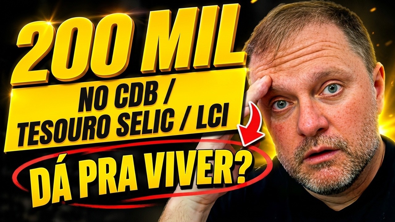 Tesouro Selic vs CDB vs LCI! Um deles ganha de longe