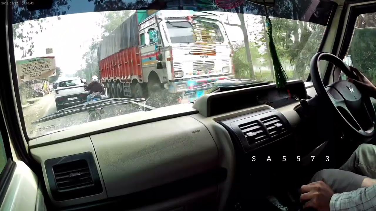 Mahindra Bolero Driving ASMR Video #automobile 