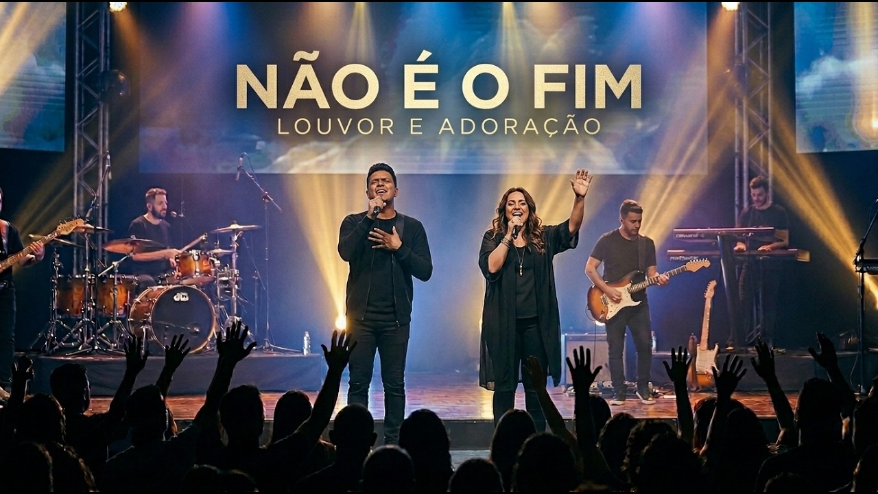 NÃO É O FIM | JESUS ESTÁ AQUI | Louvor e Adoração de Esperança | Música Gospel
