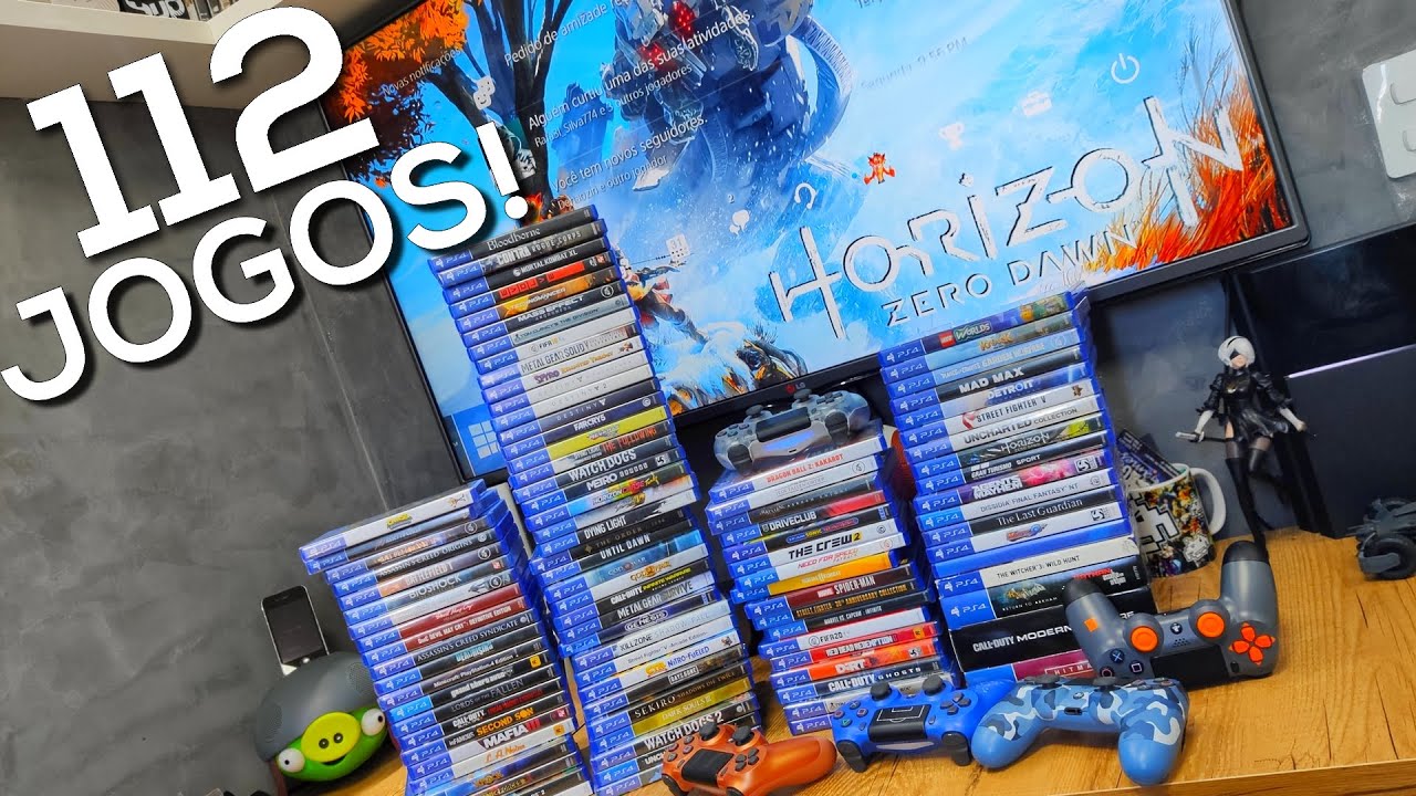 MEUS JOGOS DE PS4 2020 | PART2