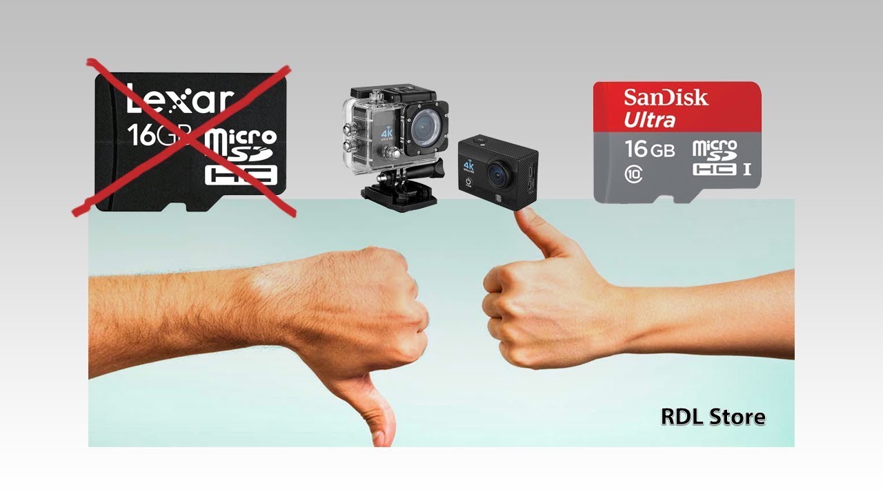 Qual a diferença na qualidade do cartão de memória para sua GOPRO e demais câmera de ação?