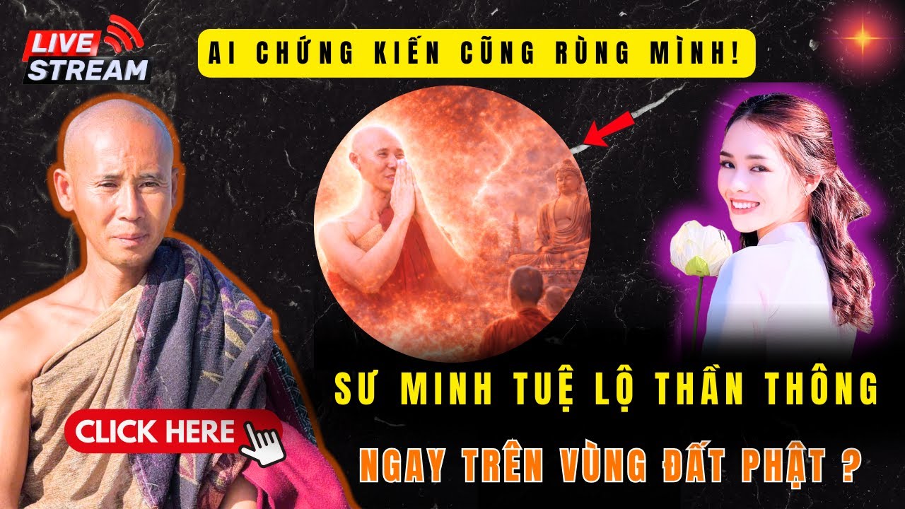 🔴🙏 RÚNG ĐỘNG ĐẤT PHẬT: Sư Minh Tuệ Thể Hiện Thần Thông Trước Hàng Ngàn Người?