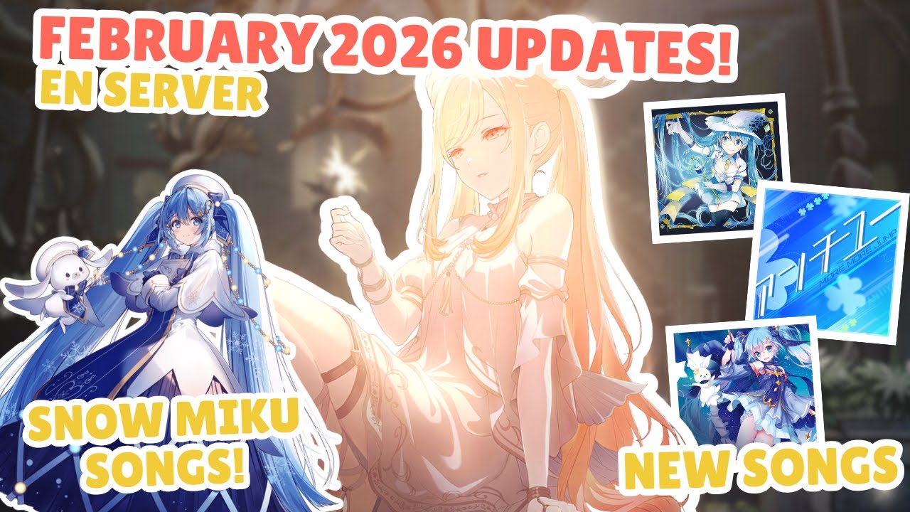 Colorful Stage Updates for February 2026