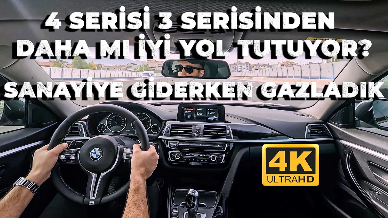 BMW F30 F36 418D SÜRÜŞ PERFORMANSI / SANAYİYE GİDERKEN MUHABBET