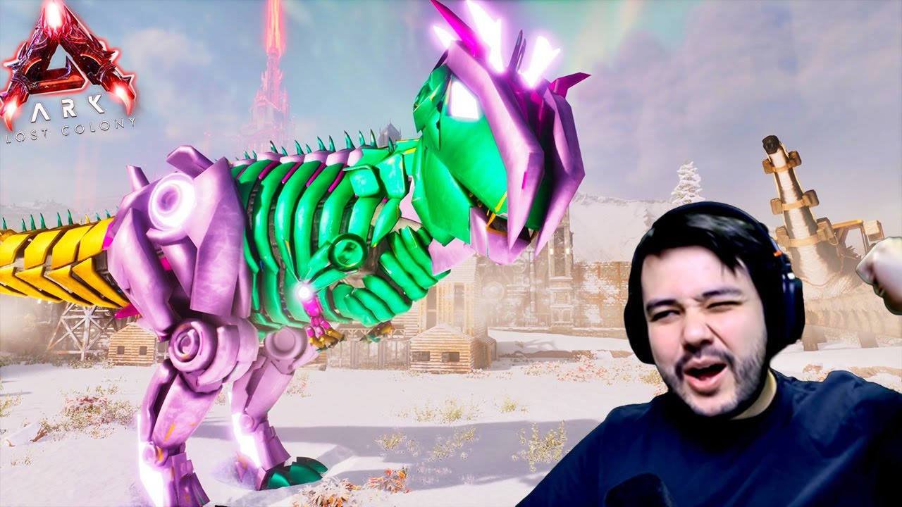 CARCHARODONTO TEK! Finamente Domei!  ARK LOST COLONY #41