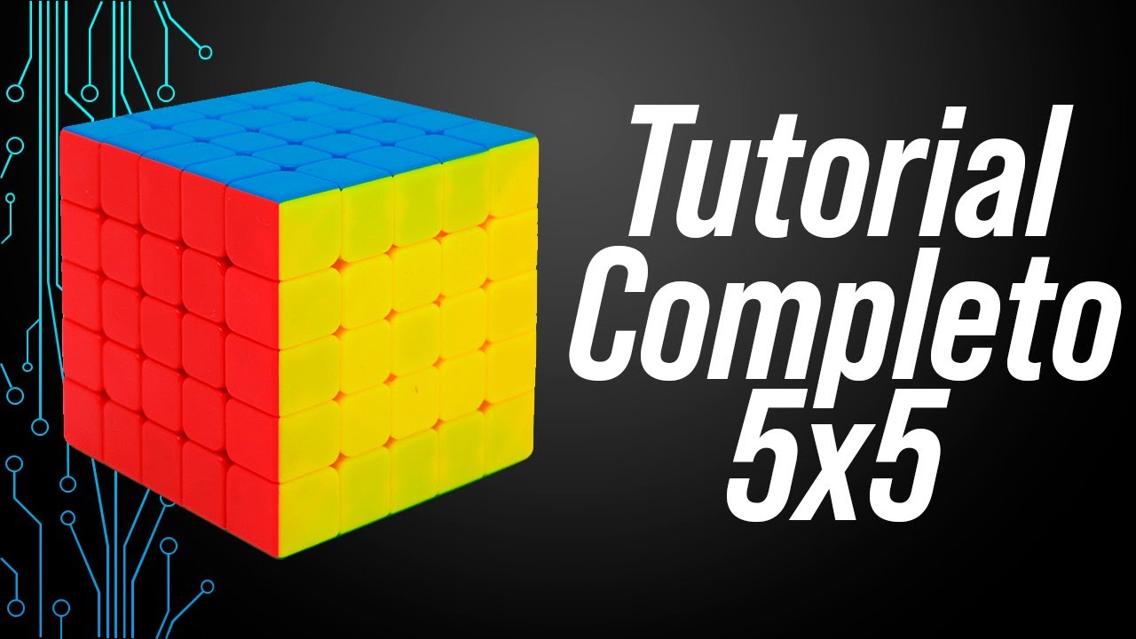Resolva AGORA o cubo 5x5 com esse video (Passo a passo completo)