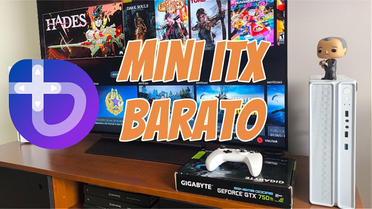 Bazzite OS rodando em hardware antigo – Xeon E3-1230 V2 + GTX 750 Ti