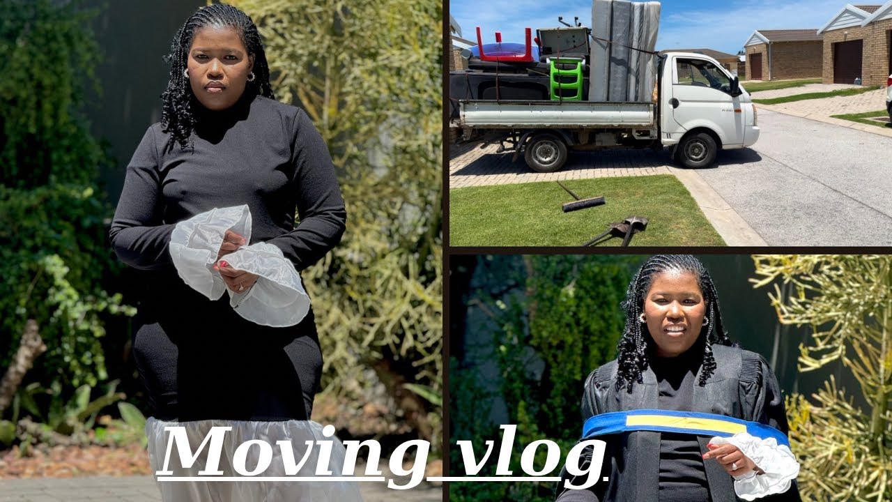 VLOG | Move out with us🚚 | Clean with us | MC gig and more | South African Youtuber