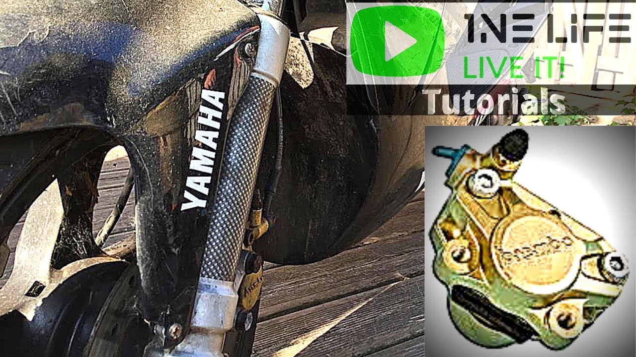 Yamaha Aerox - How to Bleed Brakes and Check / Top Up Brake Fluid