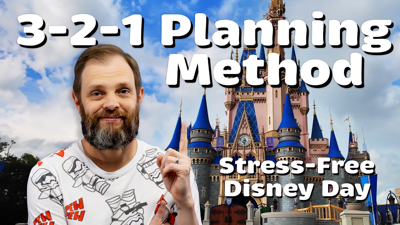 Easy Disney Planning 3-2-1 Planning Rule: Plan a Stress-Free Disney World Day