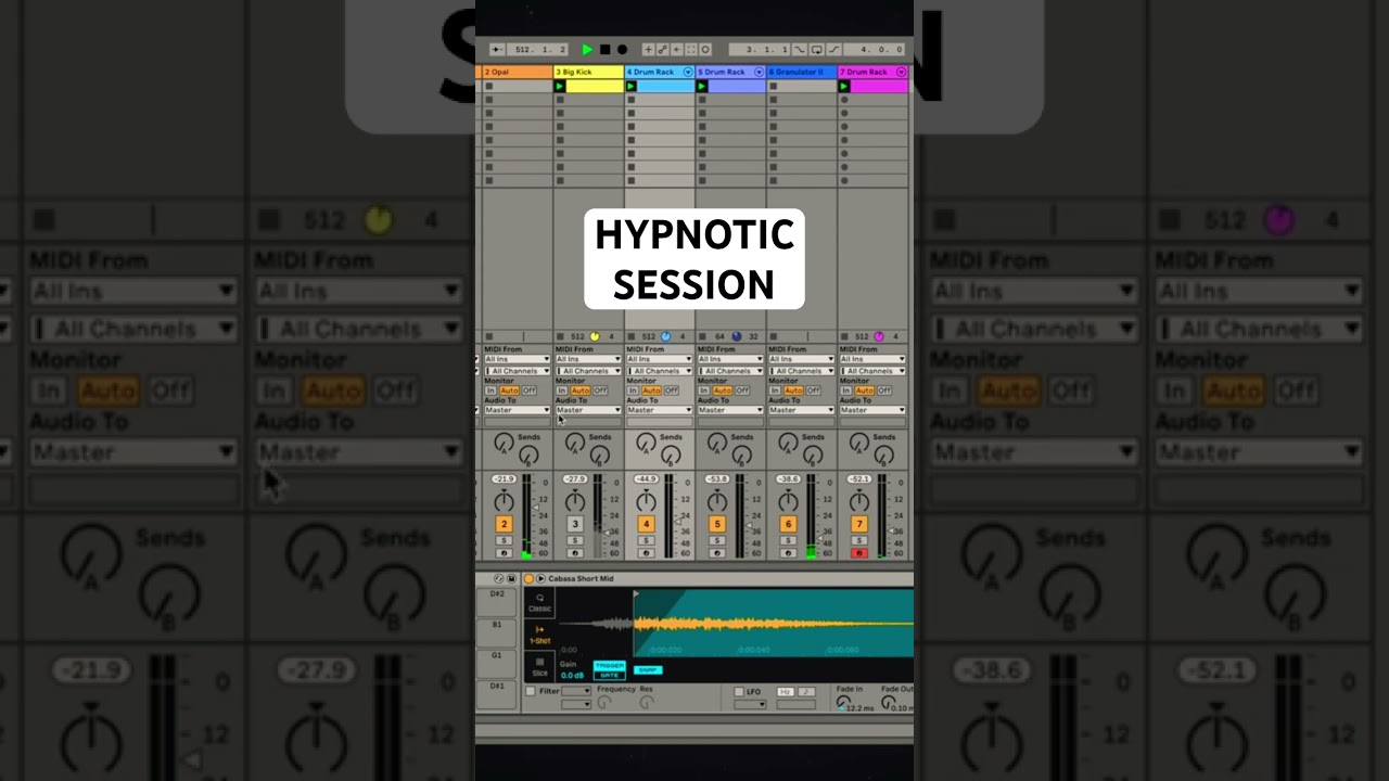 #hypnotic #ableton #session with @ForsFM #opal by @NoSoundAnomaly