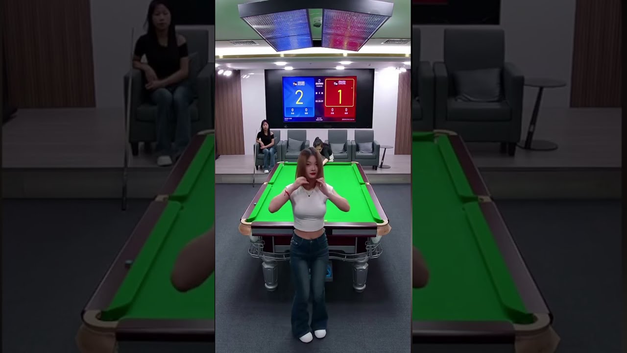 Live Fancy Billiards: Watch This Beauty Master the Table   #bida  #billiards #reviewbida