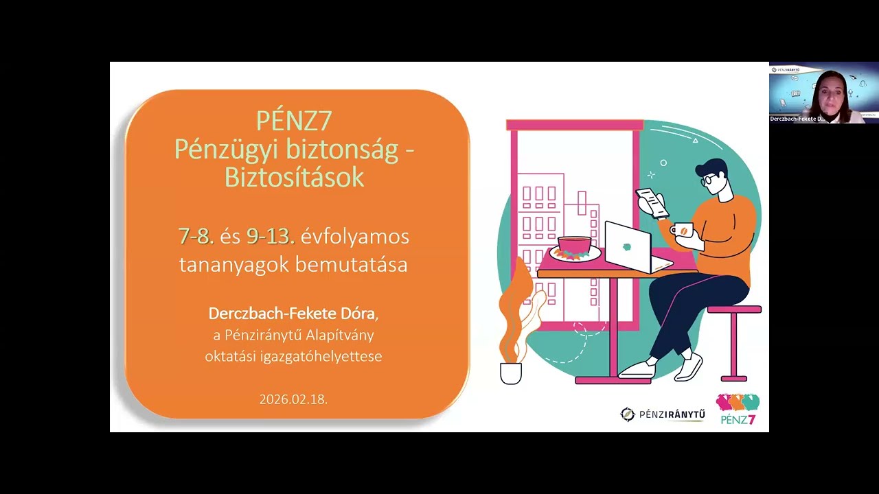 PÉNZ7 2026 felkészítő webinárium 7-13. osztályos korosztály
