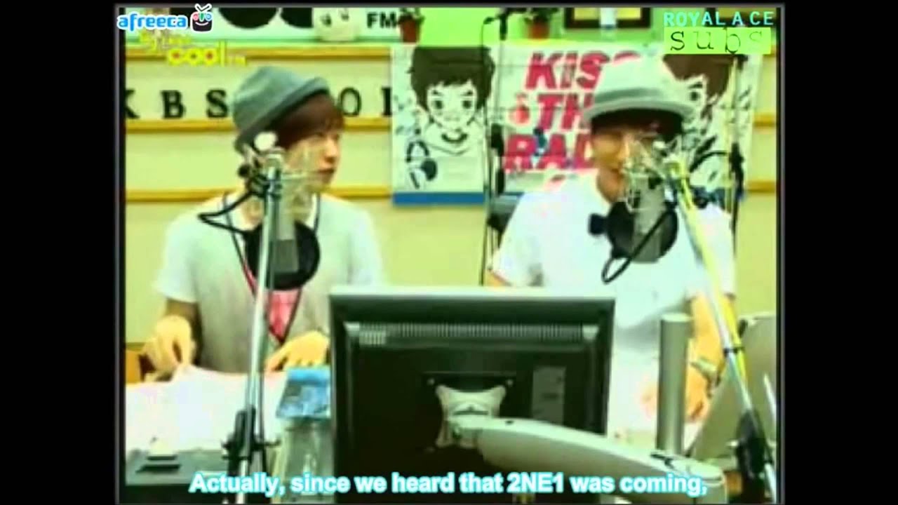 2NE1's awkward & cute interactions with KPOP Male Idols Part 1