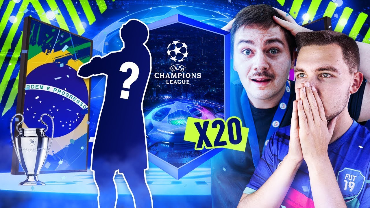 OTWIERAMY z PLKD 20 PACZEK UEFA CHAMPIONS LEAGUE! MAMY WALKOUT! | FIFA 19