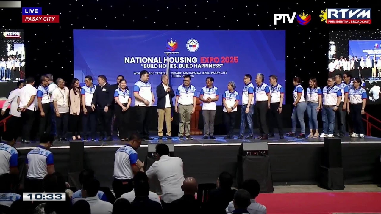 PBBM leads the National Housing Expo 2025 at the World Trade Center in Pasay City