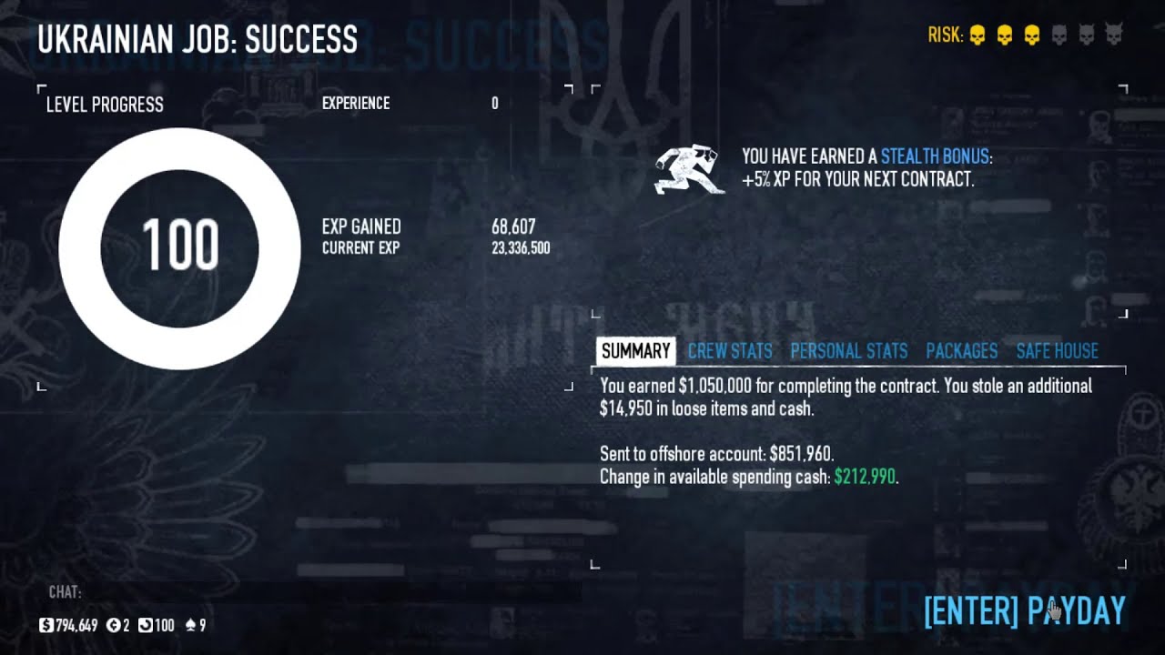 Payday 2: Farm Card Drops In Less Than 1 Minute