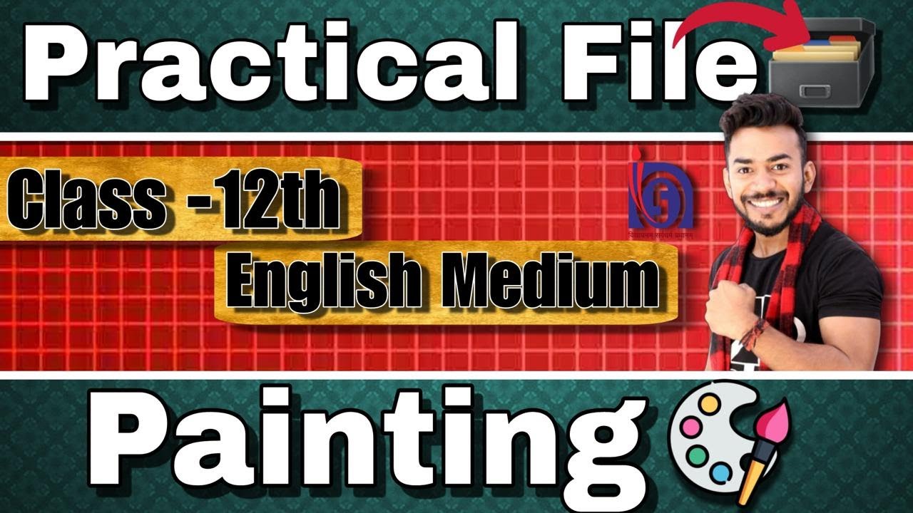 NIOS Class 12th Painting Solved Practical English Medium  || Public Exam || Practical Marathon  NIOS