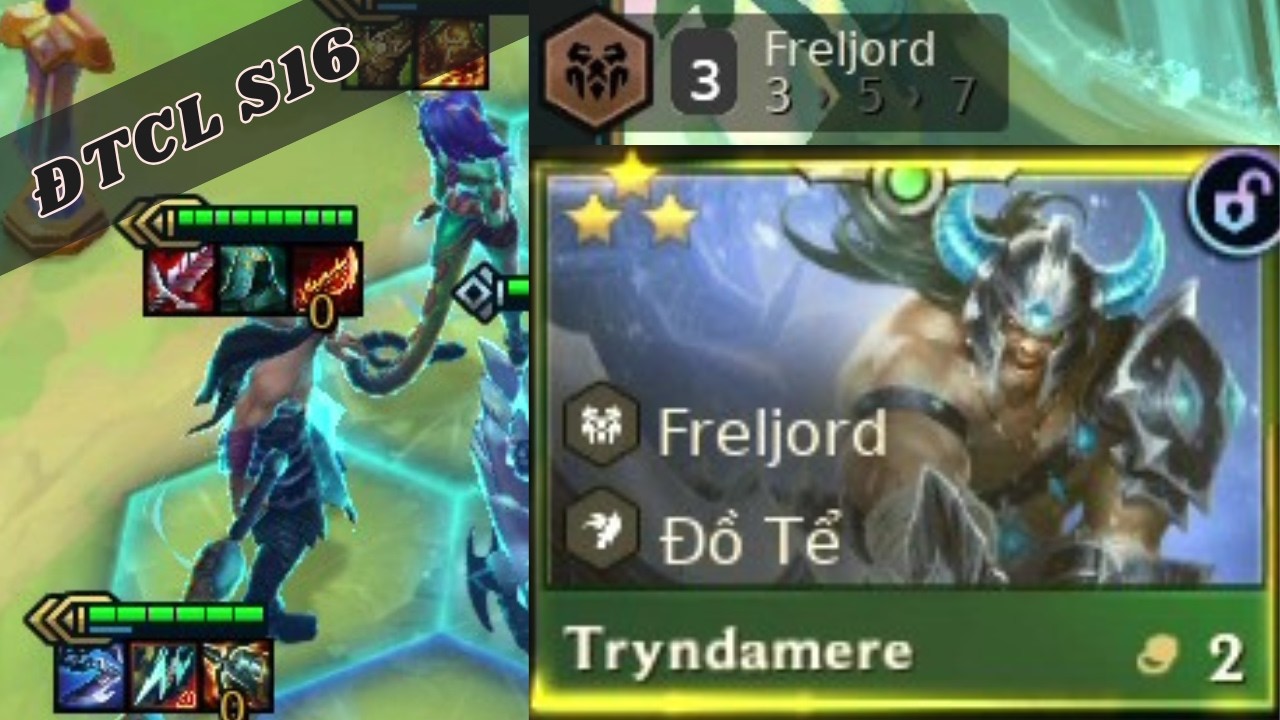ASHE TRYNDAMERE #4 | ĐTCL mùa 16 | Xếp hạng | LMHT | Full Gameplay
