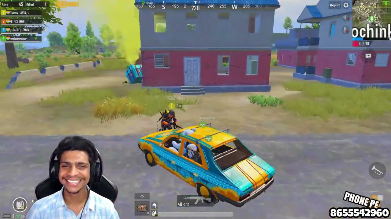 PK &@MDisCrazY & @RON GAMING POCHINKI HOT DROP, SCHOOL,  SCHOOL BUILDINGS, FULL RUSH HIGHLIGHTS