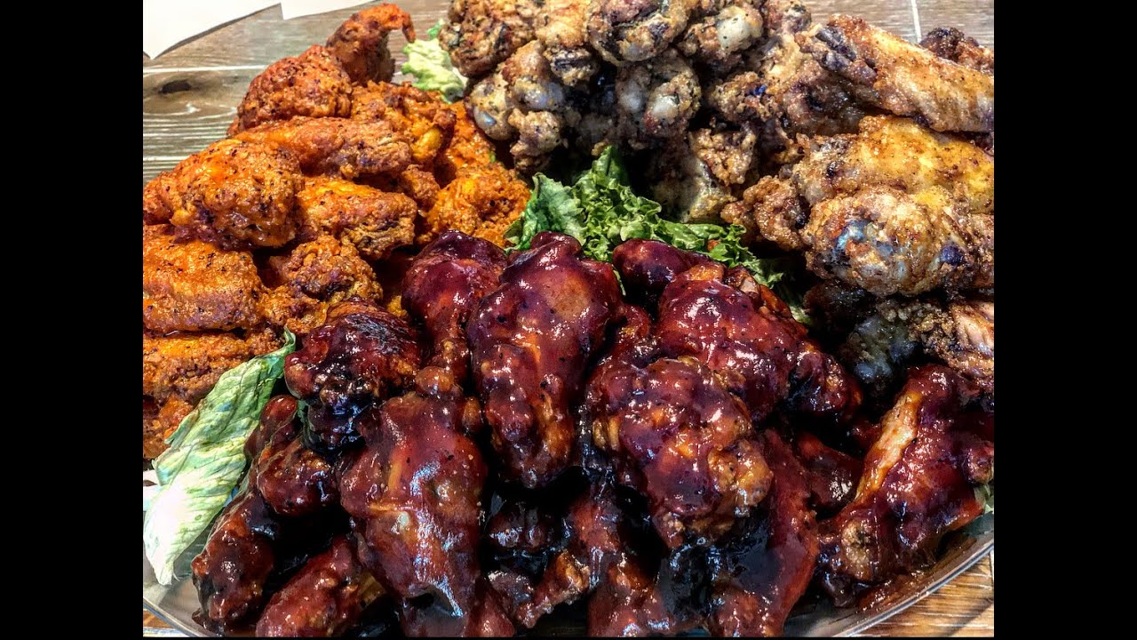 Wings, Wings, and more Wings (buffalo, honey BBQ, honey old bay, lemon pepper)