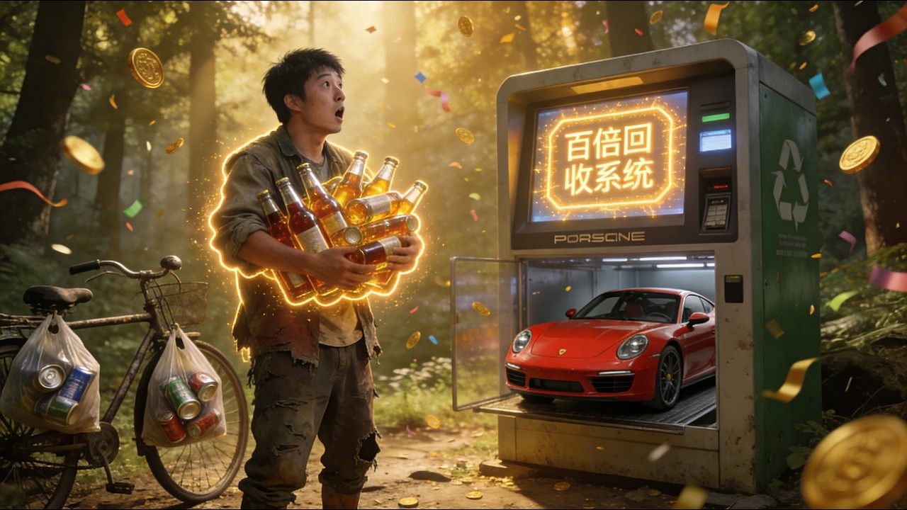 【完結】🔥 廢棄易拉罐變跑車？窮小子靠著百倍回收系統致富，走上人生巔峰！ ！ ！ ！