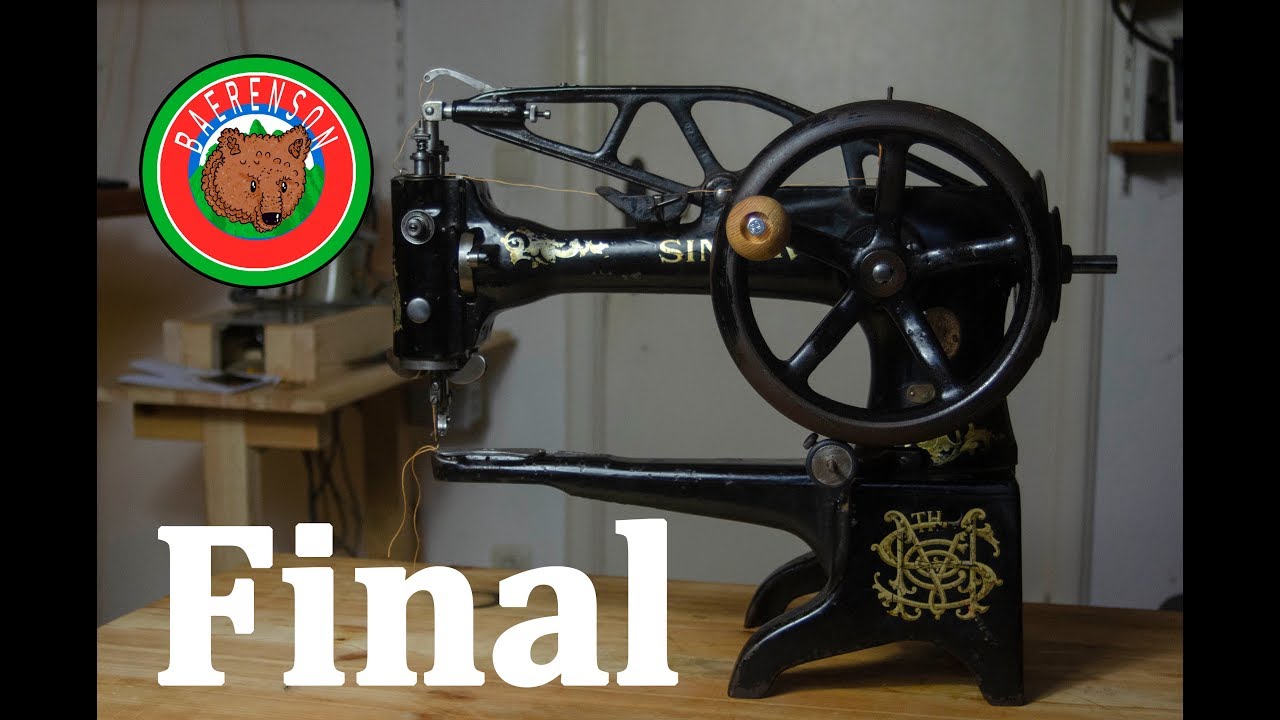 Singer 29k 51 Restoration Part 3: Final